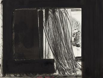HOWARD HODGKIN Two etchings from In the Museum of Modern Art.